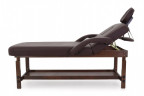 Массажный стол стационарный MED-MOS FIX-1A (SW2.31.10A) коричневый 