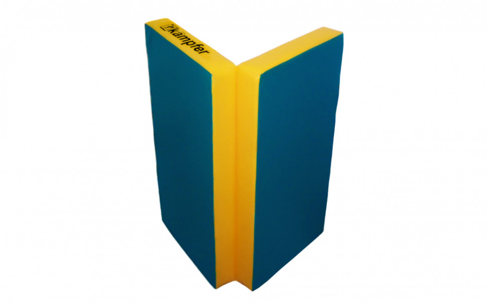 Kampfer Classic Мат №4 (100 х 100 х 10) складной - винилискожа (синий/желтый) Kampfer Classic Мат №4 (100 х 100 х 10) складной - винилискожа (синий/желтый)